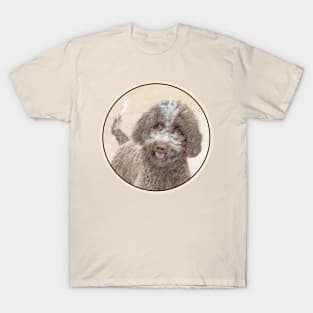 Lagotto Romagnolo Painting - Cute Original Dog Art T-Shirt